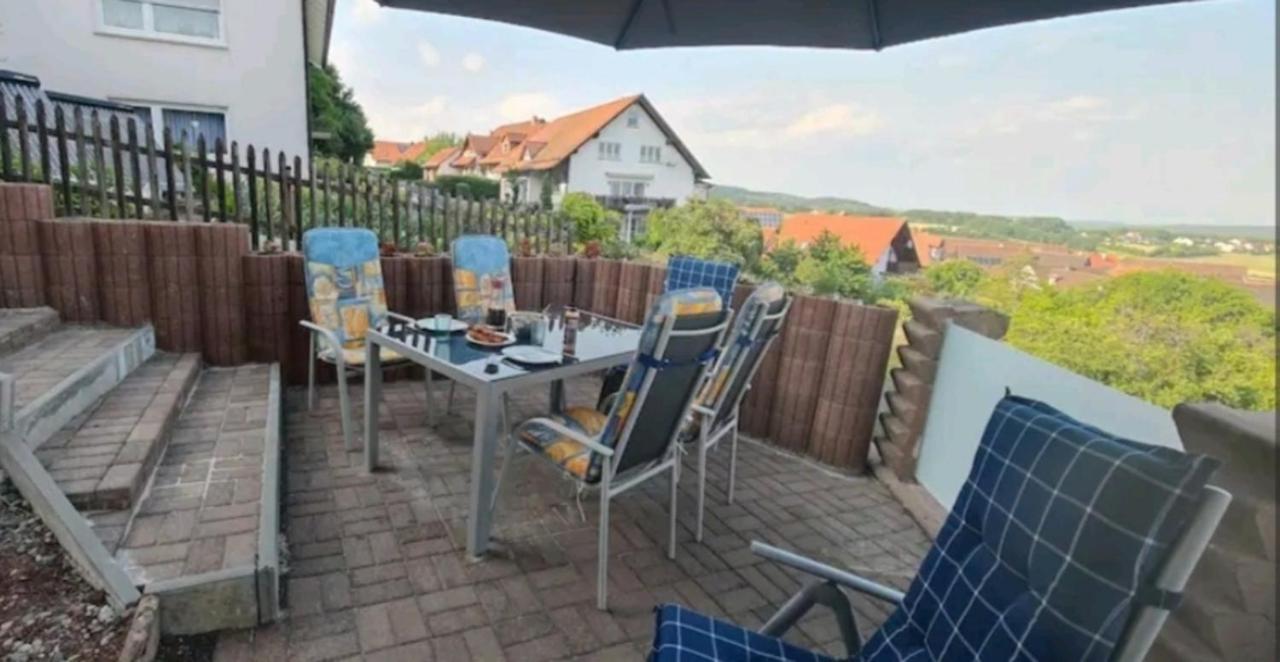 Ferienwohnung Look Wide Oberelsbach Eksteriør billede