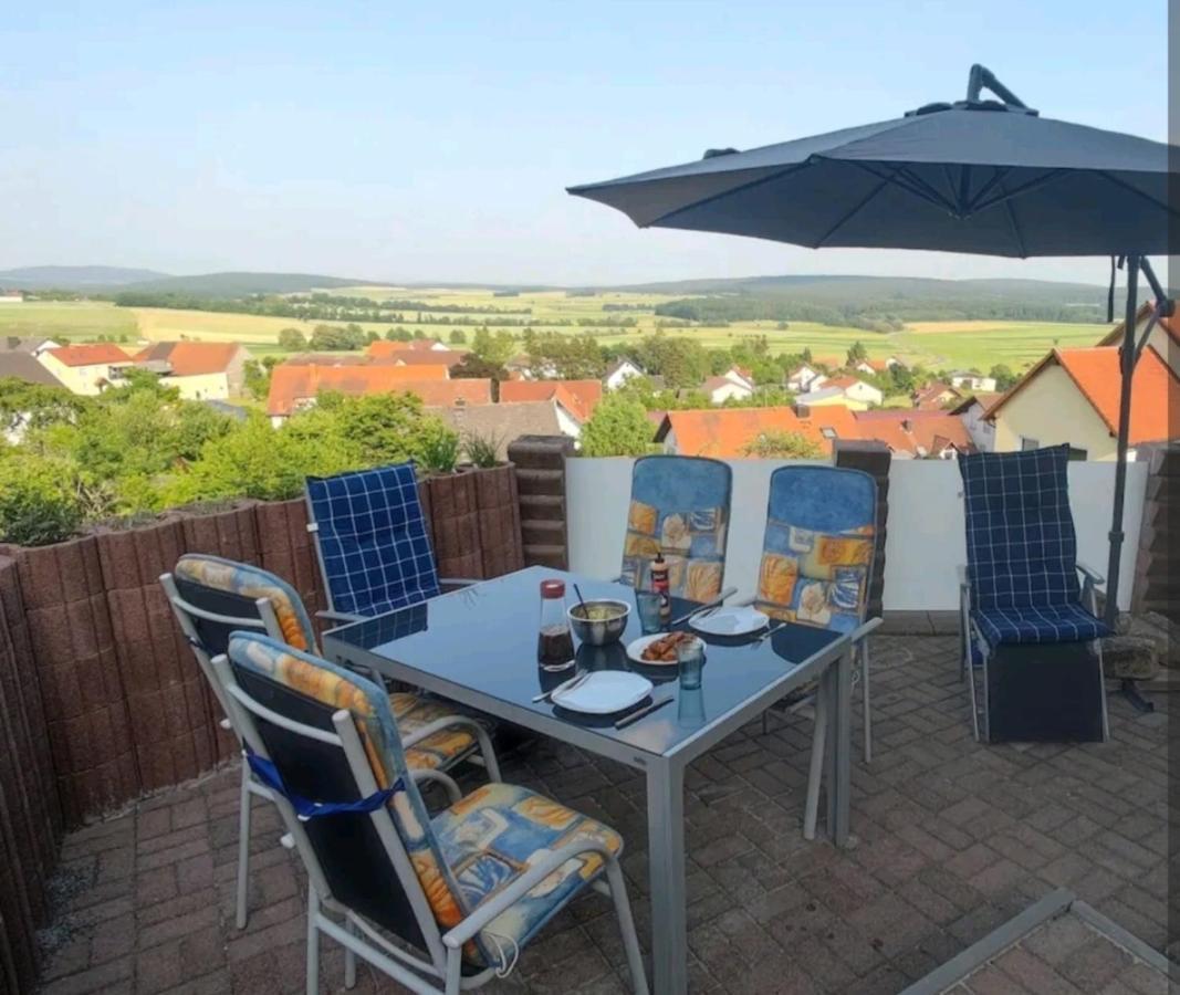 Ferienwohnung Look Wide Oberelsbach Eksteriør billede