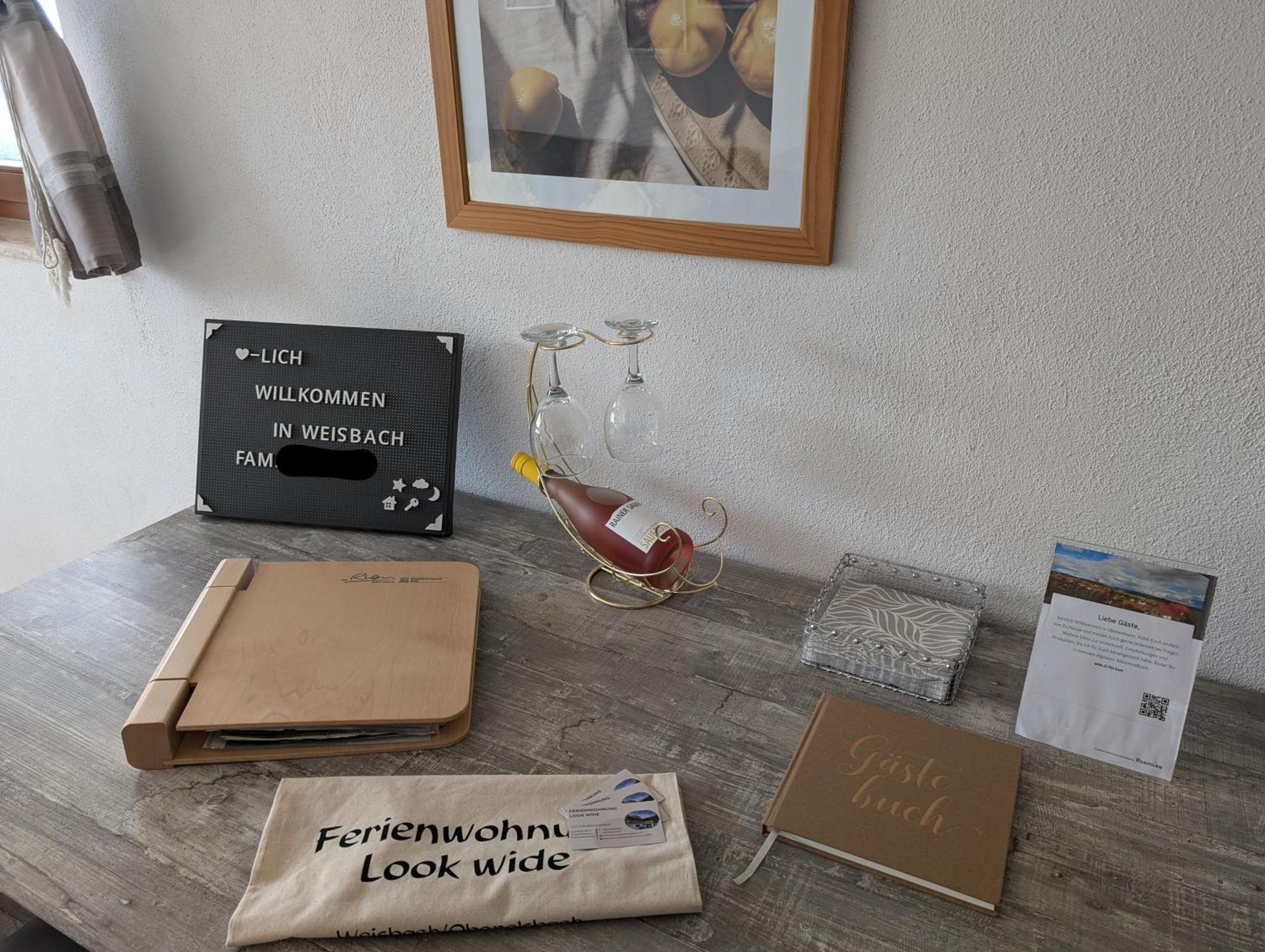 Ferienwohnung Look Wide Oberelsbach Eksteriør billede